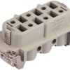 Socket contact insert, H-B 16, 6 pole, equipped, screw connection, T2060062201-000