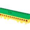 Listwa przyłączeniowa izolowana LPI-14z/g 14-otworów 101A IP20 żółto zielona A18-1051
