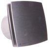 Wentylator łazienkowy fi 125 230V 16W 167m3/h 34dB z timerem szczotkowane aluminium 125LDATMET
