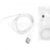 Kabel USB - iPhone 8PIN, 1 m, płaski biały