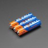 Adafruit Alkaline AAA batteries - 3 pack