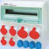 Rozdzielnica RSS-05 okienko 18 mod okabl 2x63A 3P+N+Z 400V, 2x32A 3P+N+Z 400V 2x16A 3P+N+Z 400V, 4x16A 2P+Z 250V IP44 942051