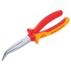 Knipex 26 26 200 SB VDE Long Bent Snipe Nose Side Cutting Pliers 200mm