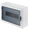Rozdzielnica modułowa 1x12 n/t ECONOMIC BOX RN 1/12 drzwi transparentne (N+PE) IP40 2503-01