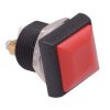 IRC3V262 APEM Red Square 16mm Momentary NO Push Button Switch Screw Terminals IP67