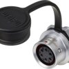 Złącze okrągłe żeńskie push-pull Weipu SF1212/S6, 6 pin, 125 V/AC, IP67, do lutowania