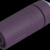 4 mm socket, solder connection, mounting Ø 11 mm, CAT II, purple, 972358709