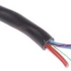 Kabel zasilający 2 Core PVC Sheath Czarny 11.5mm od , 600 V