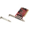 Renkforce RF-1973646 4 ports USB 3.2 1st gen controller card USB type A PCI