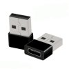 USB A Male to USB C Female OTG Adapter Plug