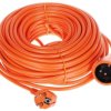 Przedłużacz ogrodowy z/u PS-3X1.5-30M/ORANGE 30m