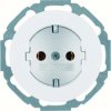 R.classic Gniazdo SCHUKO samozaciski biały WLS1100WG