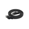 Złącze UTP-K6 2m (patchcord RJ45) Orico PUG-C6B 1Gbps płaski czarny