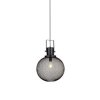VT-7332 Lampa wisząca kula klosz: siatka czarny średnica: 300 3859 V-TAC