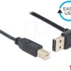 85558 Cable EASY-USB 2.0 male angled > USB-B