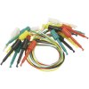 VOLTCRAFT Test lead kit Terminals Terminals 0.28 m Green Yellow White