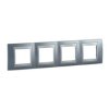UNICA TOP Ramka 4 poczwórna pozioma beryl blue MGU66.008.098 SCHNEIDER ELECTRIC