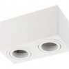 Oprawa sufitowa AVEIRO DUO BIS, aluminium, 160x80x90mm, IP20, max 20W*2, kwadratowa, biała