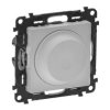 VALENA LIFE Ściemniacz obrotowy bez zacisku neutralnego aluminium 230V 752360 LEGRAND