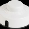 8020-008.01 Intermediate pedal button, 30 x 50 mm, white
