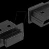 64029 Dust cover, HDMI-A socket with handle, 10 pieces, black
