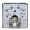 Amperomierz analog n/t 15A/DC 5x5cm +bocz. DH-50