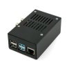 Obudowa do HiFiBerry DAC+ RCA/ADC i Raspberry Pi 4B czarna