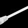 95542 Cat.5e F/UTP patch cable CCA white 1.5 m