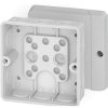 Skrzynka przyłączeniowa Hensel DE 9340, IP55, (D x S x W) 52 x 98 x 98 mm, szaro-biały (ral 7035), 1 szt.