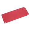 Hammond 1455QALRD-10 Aluminium End Panel 1.5 x 125 x 51.5mm Red