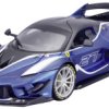 Bburago Ferrari R&P FXX-K EVO, blau #27 1:18 Model samochodu