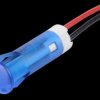 QS83XXB24 Indicator LED, 24 V DC, 8 mm, wired, blue