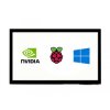 Ekran dotykowy - pojemnościowy LCD IPS 10,1'' 1024x600px HDMI - do Raspberry Pi i Jetson Nano - Waveshare 18096