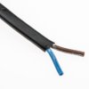 Kabel zasilający 2 Core PVC Sheath Czarny 3.35 x 5.3mm od , 300 V