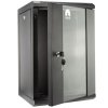 Szafa wisząca RACK 10 cali 9U 300mm czarna NEKU TS