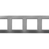 ARIA Ramka 4 poczwórna do wyłączników IP-44 srebro RH-4U/18 OSPEL