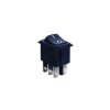 Przełącznik klawisz MRS202-3C3b 6-pin 2-poz 2-tory mały czarny