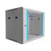 Szafa rack montowana na ścianie Extralink 9U 600x450 Szara