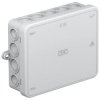 Branching box, 115 x 90 x 35 mm, no. of entries: 10, 2.5 mm², gray, IP55, 2000410