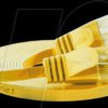 PKW-SLIM-KAT6 2.0 GE Cat.6 SLIM patch cable, U/UTP, 2,0 m, yellow