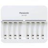 Panasonic 52063E02 BQ-CC63E Charger 8x NiMH AAA/AA batteries Safe Charging