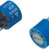Potencjometr dostrojczy 470 Ω Otwór przelotowy 0.5 W Trzpień 1 -zwoje Regulacja górna, Vishay 4 mm, T7