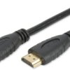Connection cable, 3 m, black, HDMI plug type A, straight to HDMI plug type A, straight, ICOC-HDMI2-4-030