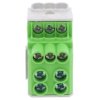 Blok rozdzielczy - dystrybucyjny Al/Cu SDB 100 (80010) SIMBLOCK zielony 81601005