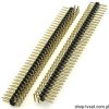 947-14-072-00 Connector 2 x 36 Pin Gold Horiz THT W&P