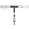 Neomounts NM-D725DXSILVER Dual Monitor Desk Mount 10-27