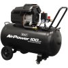 Sealey SAC10002 Air Compressor 100L V-Twin Oil Free Direct Drive 3hp