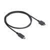 Kabel micro USB B 3.1 (m) / USB type C (m) ver. 3.1 1.0m
