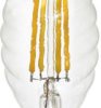LED lamp, E14, 4 W, 470 lm, 240 V (DC), 240 V (AC), 2700 K, clear, warm white, E, B27TW40