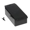 1591CF2BK Hammond Multipurpose Black FRABS Enclosure Flanged Base 120 x 65 x 40mm